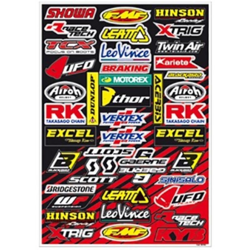 Kit Adhesivos Blackbird sponsor 5076C