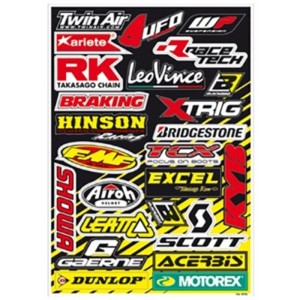 Kit Adhesivos Blackbird sponsor 5076A