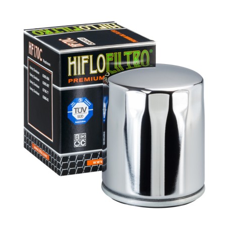 Filtro de aceite HIFLOFILTRO cromo - HF170C
