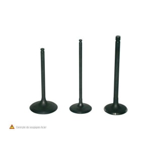 Válvula de acero Prox Ø34.00 longitud 100.50 Øcuello 7.00 escape