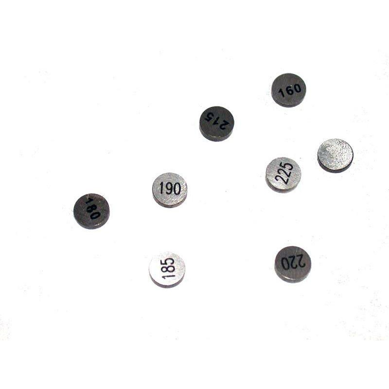 Pastillas de reglaje Hot Cams (Set 5pcs) Ø7,48 x 2,75 mm