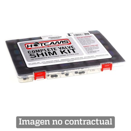 Pastillas de reglaje Hot Cams (Set 5pcs) Ø13 x 2,75 mm