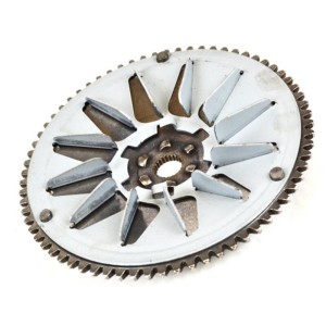 Polea fija dentada con ventilador Peugeot 2T 50cc PE 732801 V PARTS