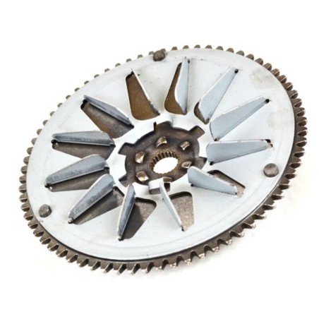 Polea fija dentada con ventilador Peugeot 2T 50cc PE 732801 V PARTS