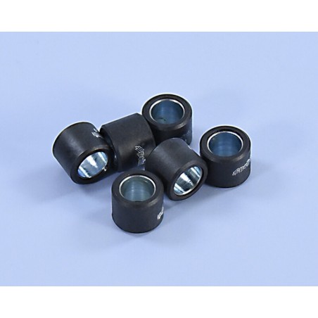 Rodillos de variador POLINI 20x17mm 9gr - 6 piezas