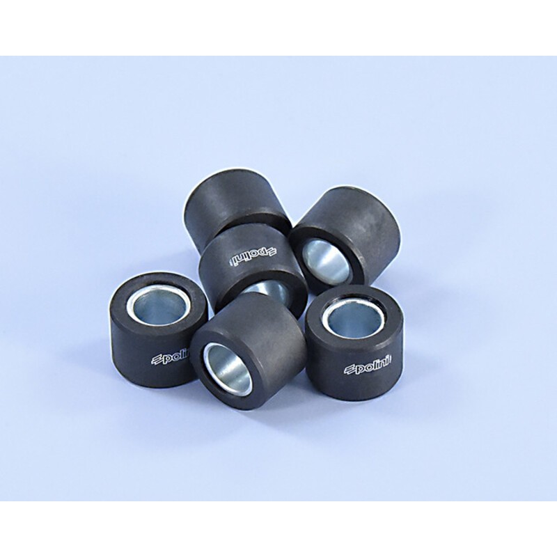 Rodillos de variador POLINI 24x18mm 22,5gr - 6 piezas