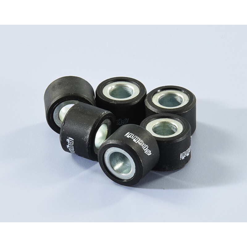 Rodillos de variador POLINI 20x14,5mm 9gr - 6 piezas