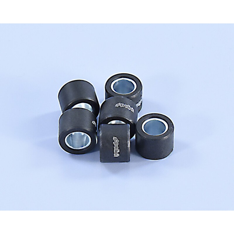 Rodillos de variador POLINI 23x18mm 20gr - 6 piezas
