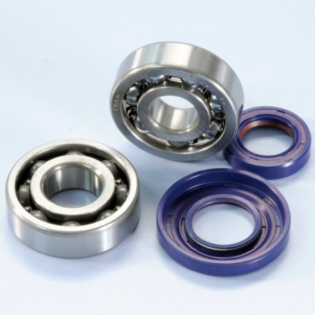 Kit rodamientos y retenes de cigüeñal POLINI Vespa Ø20