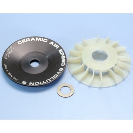 Semipolea fija piaggio zip de alu. Polini 244.0123