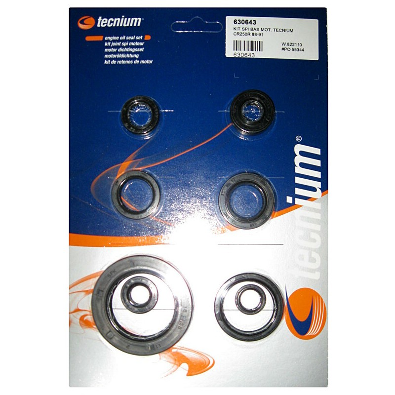 Retenes de cigüeñal TECNIUM