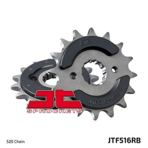 Piñón con goma anti-ruido JT SPROCKETS acero 516 - 520