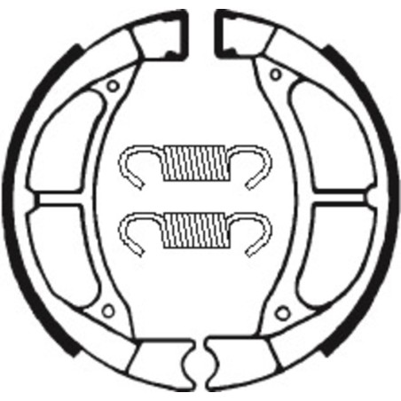 Zapatas de freno Tecnium BA021