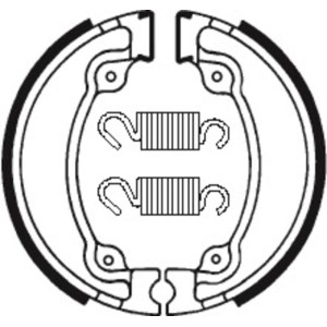 Zapatas de freno Tecnium BA026