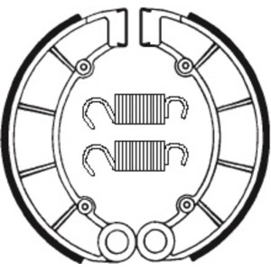 Zapatas de freno Tecnium BA027