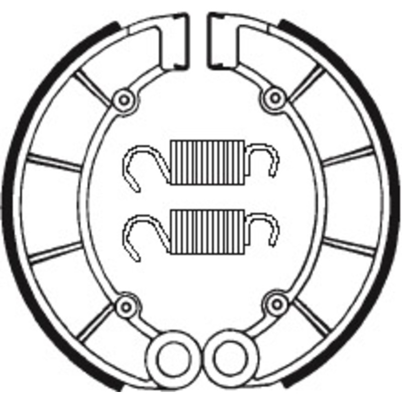 Zapatas de freno Tecnium BA027