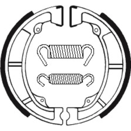 Zapatas de freno Tecnium BA039