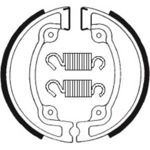 Zapatas de freno Tecnium BA041