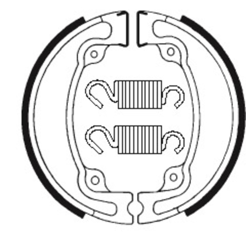 Zapatas de freno Tecnium BA042