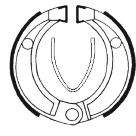 Zapatas de freno Tecnium BA043