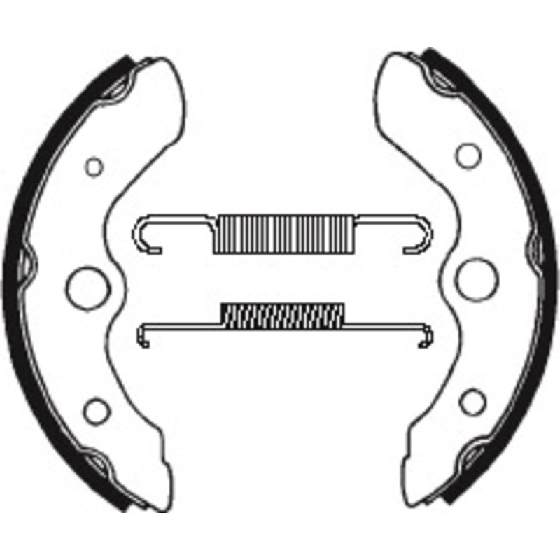 Zapatas de freno Tecnium BA044