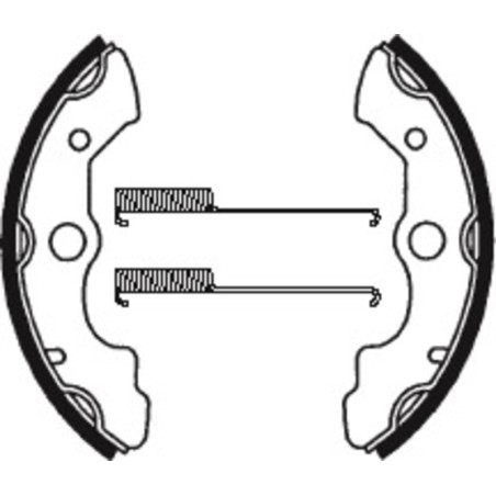 Zapatas de freno Tecnium BA045