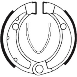 Zapatas de freno Tecnium BA048