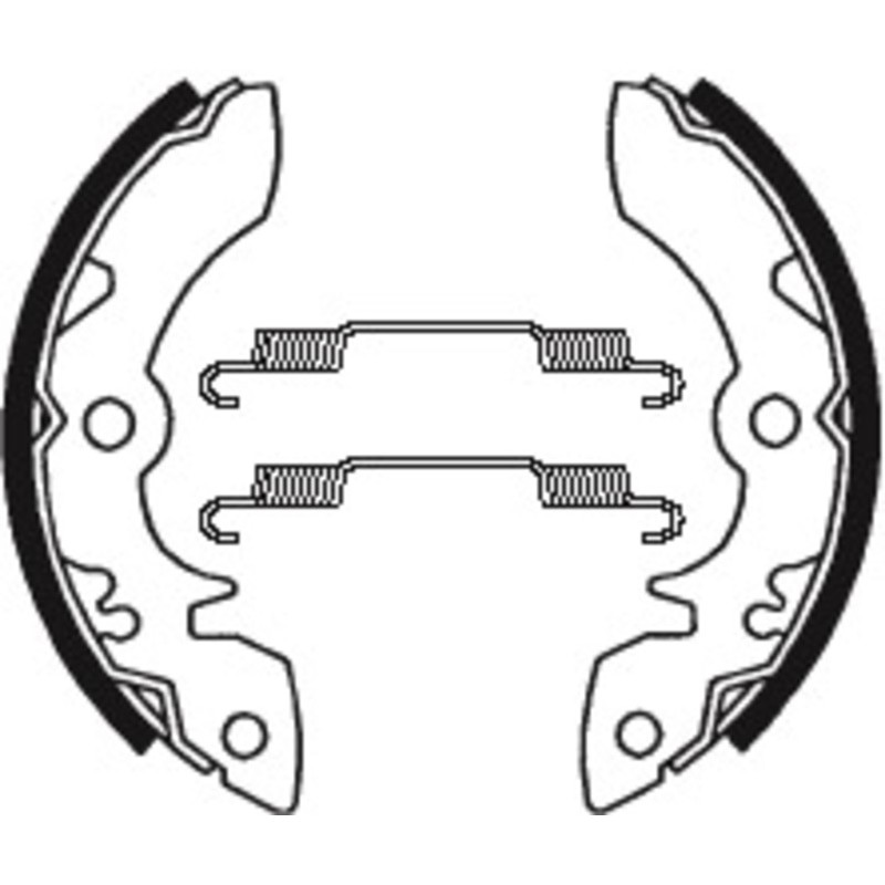 Zapatas de freno Tecnium BA051
