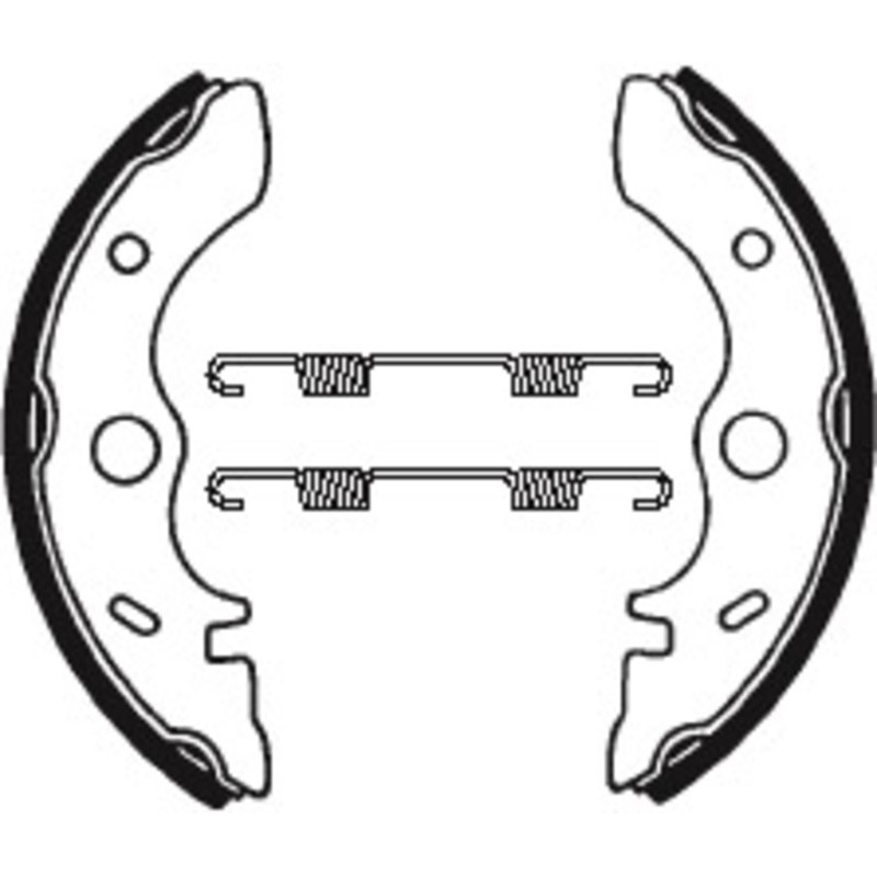 Zapatas de freno Tecnium BA054