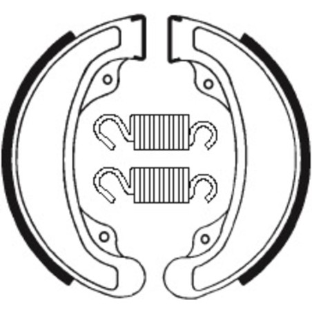 Zapatas de freno Tecnium BA058