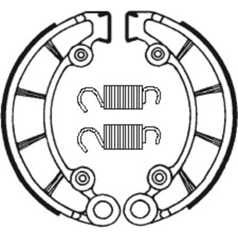 Zapatas de freno Tecnium BA072