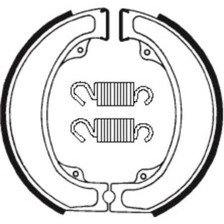 Zapatas de freno Tecnium BA075