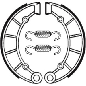 Zapatas de freno Tecnium BA091