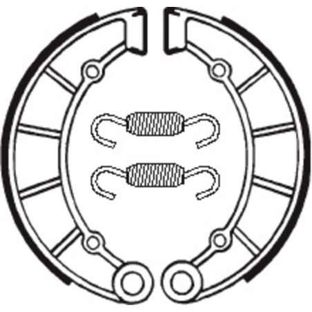 Zapatas de freno Tecnium BA091