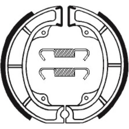 Zapatas de freno Tecnium BA107