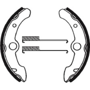 Zapatas de freno Tecnium BA114