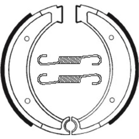 Zapatas de freno Tecnium BA116