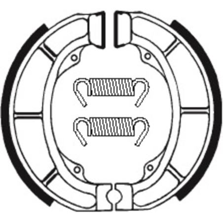 Zapatas de freno Tecnium BA181