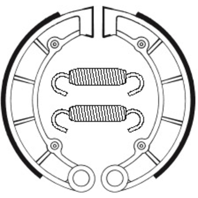 Zapatas de freno Tecnium BA197