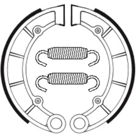 Zapatas de freno Tecnium BA197