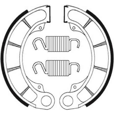 Zapatas de freno Tecnium BA198