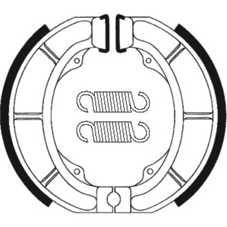 Zapatas de freno Tecnium BA201