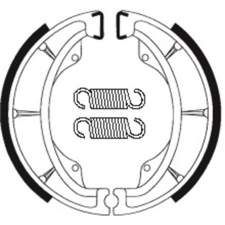 Zapatas de freno Tecnium BA202