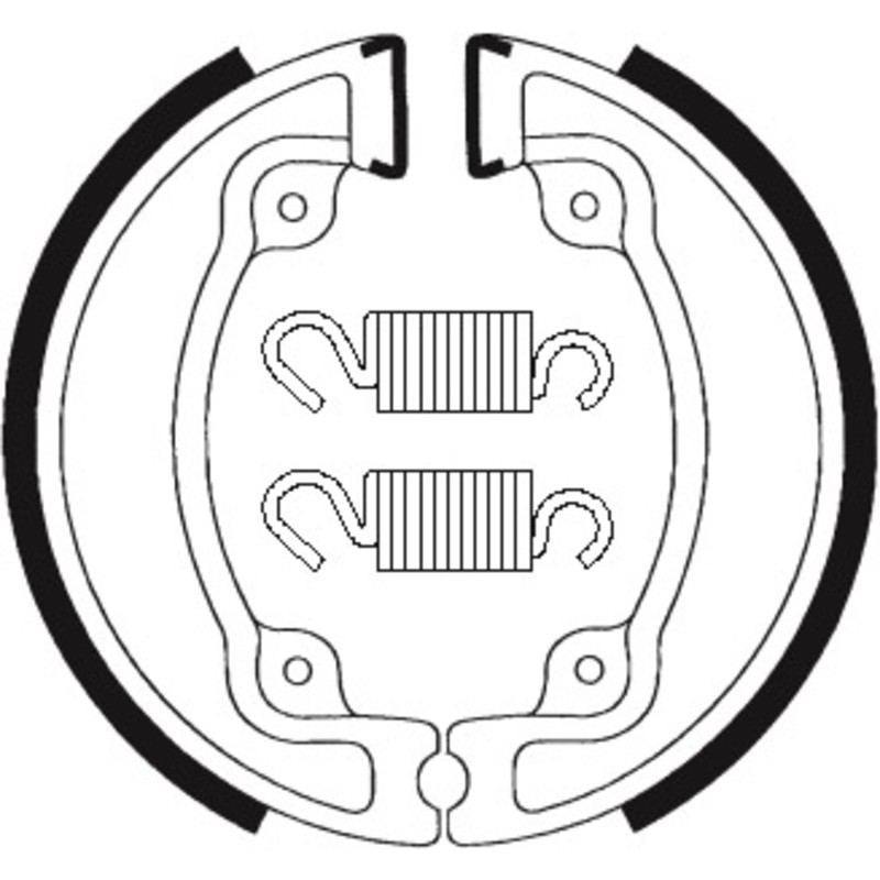 Zapatas de freno Tecnium BA203