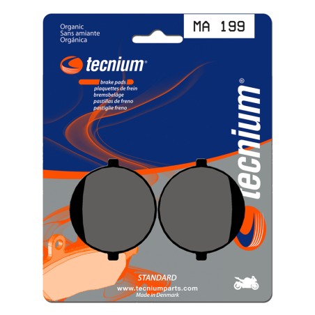 Pastillas de freno Tecnium MA199 Orgánicas