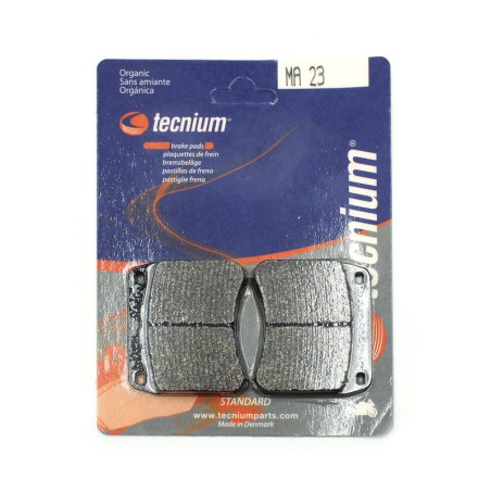 Pastillas de freno Tecnium MA23 Orgánicas