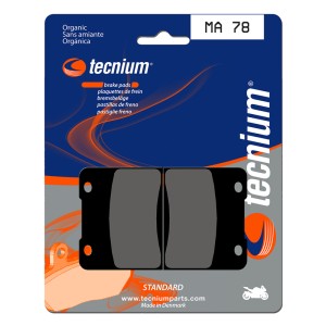 Pastillas de freno Tecnium MA78 Orgánicas