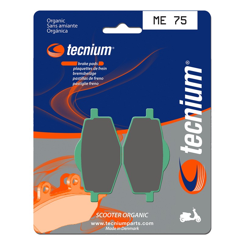 Pastillas de freno Tecnium Scooter orgánicas ME75