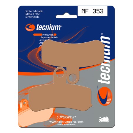 Pastillas de freno Tecnium MF353 Sinterizadas