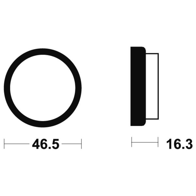 Pastillas de freno Tecnium MOR76 Sinterizadas